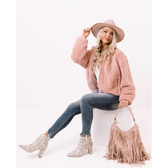 🐻 Oversized Teddy Zip Up Jacket 🐻 - Picture 7 of 11